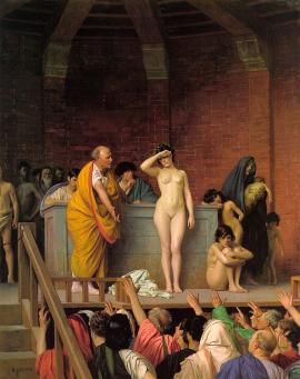 At the Slave Market, Gerome